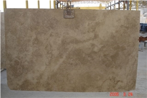 Noce Travertine Dark Slab, Turkey Brown Travertine