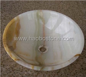 White Onyx Bath Sink-HBSK524_a