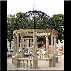 Stone Garden Gazebo