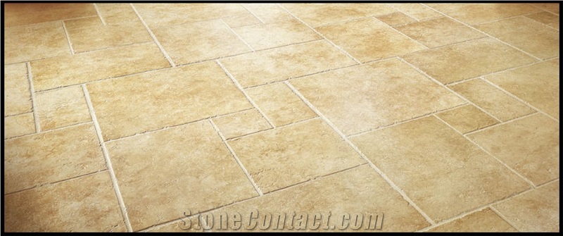 Jerusalem Cream Limestone Floor Tile