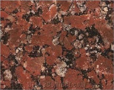 Santiago Red Granite Slabs, Rosso Santiago Ukraine Granite Tiles & Slabs