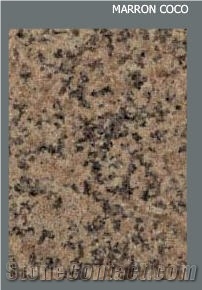 Marron Coco Granite Slabs & Tiles, Argentina Brown Granite
