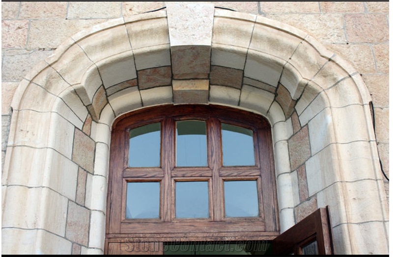 Window and Door Surround, Jerusalem Cream Beige Limestone