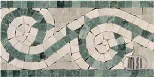 Marble Borders Collection, Green Marble Borders