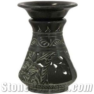 Hand Carved Soapstone Vase
