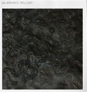 Matrix Polido Granite Slabs & Tiles, Brazil Black Granite