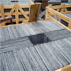Dark Gray Slate Floor Tile