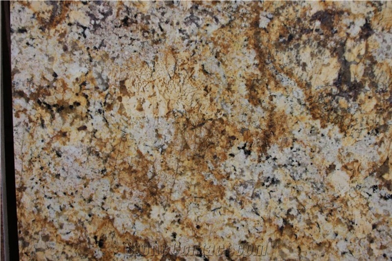 Solaris Granite Slabs & Tiles, Brazil Yellow Granite from United States ...