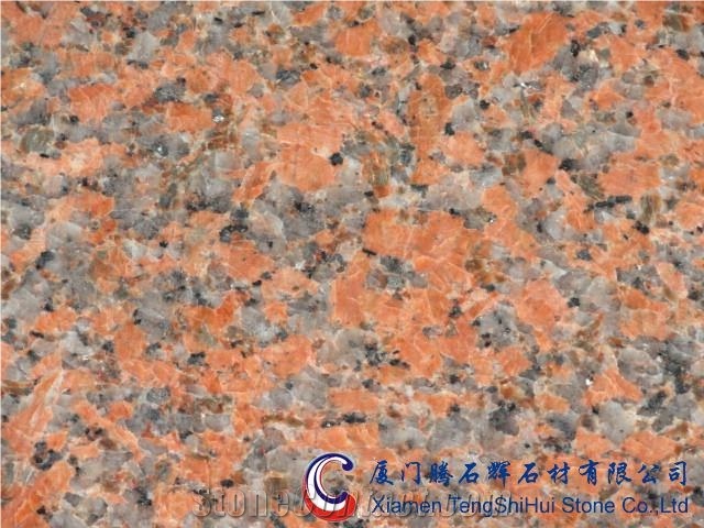 Maple Leaf Red Granite Slabs & Tiles, China Red Granite