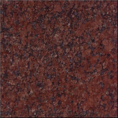 Ruby Red Granite Slabs & Tiles, India Red Granite