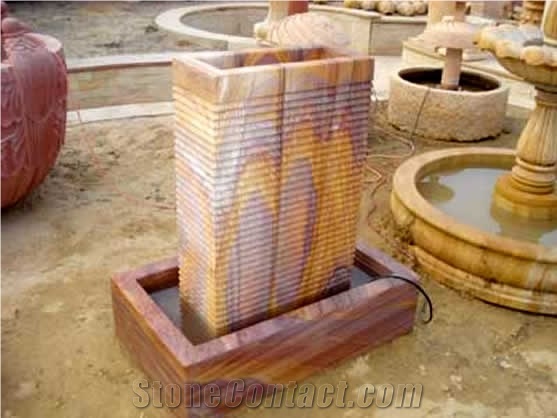 Jaipur Rainbow Sandstone Fountain