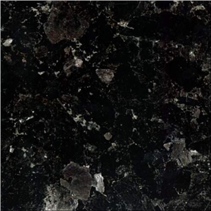 Black Ice Granite Slabs & Tiles, Ukraine Black Granite