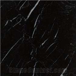 Negro Marquina Marble Slabs & Tiles, Spain Black Marble