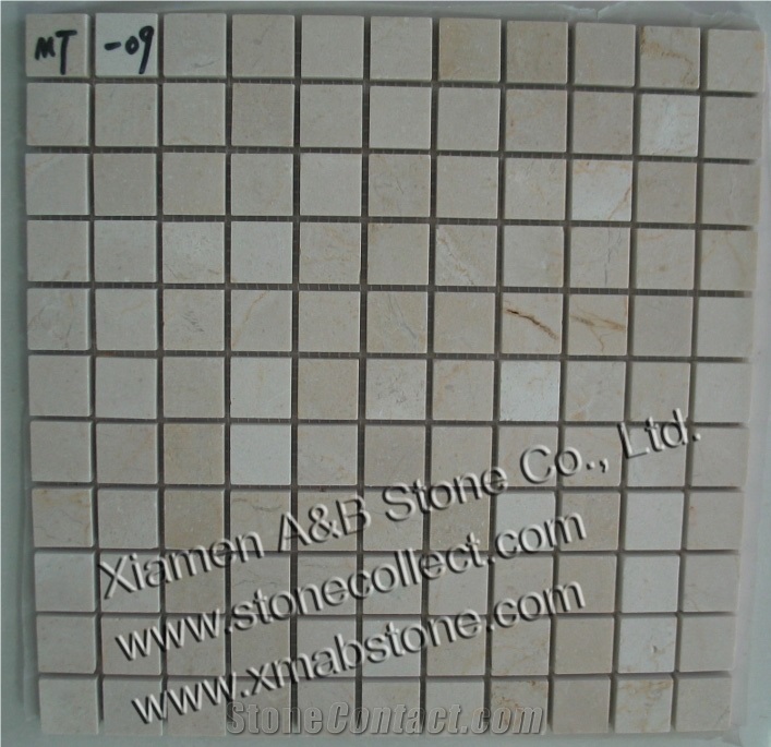 Beige Marble Mosaic Tiles MT-09