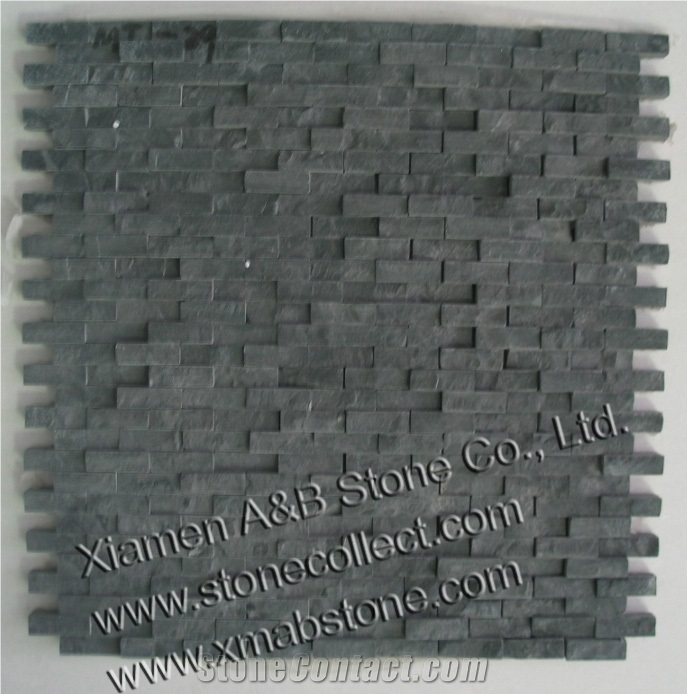 Black Slate Mosaic Tiles MT-29