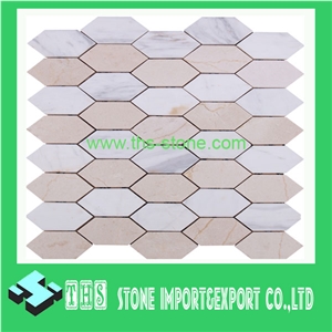 Crema Marfil Beige Marble Mosaic