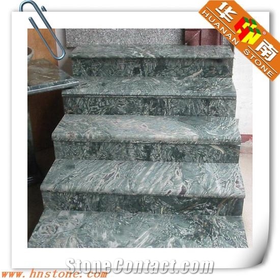 Ocean Green Granite Stairs