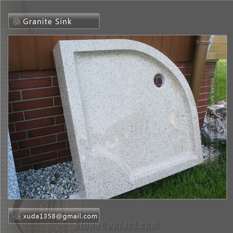 White Granite Shower Tray