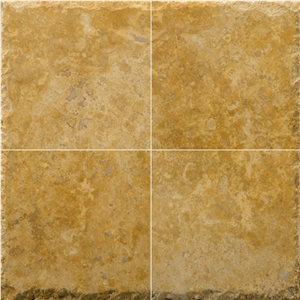 Antique Travertine Chiseled Edge