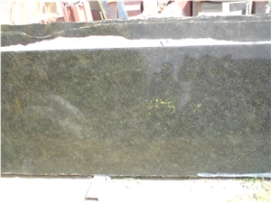 Green Galaxy Granite Slabs, India Green Granite