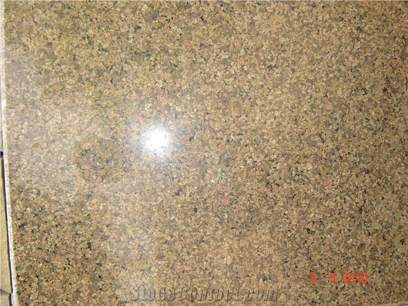 Merry Gold Granite Slabs & Tiles, India Brown Granite