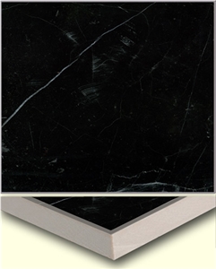 Laminated Panel-nero Marquina with Ceramic Tile