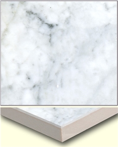 Laminated Panel-volakas White with Ceramic Tile