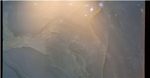 Snow White Princess Onyx, Snow White Pricess Jade Onyx Slabs & Tiles,Iran White Onyx