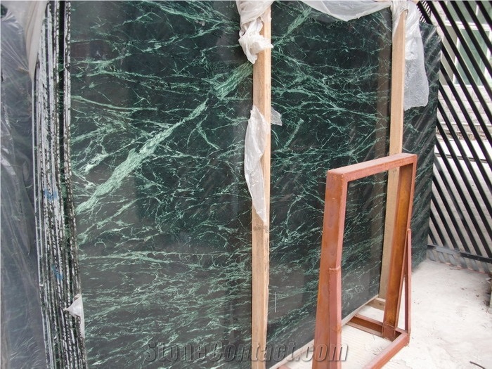 Verde Alpi Marble First Choice Polished Slabs