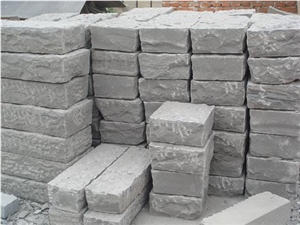 China Grey Sandstone Cobble Stone