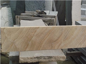 Wood Grain Yellow Marble Slabs & Tiles, China Yellow Marble