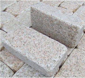 G682 Granite Cube Stone, Cobble Stone