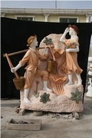Statue Garden Fountain