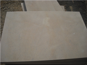China Beige Sandstone Honed Slabs & Tiles