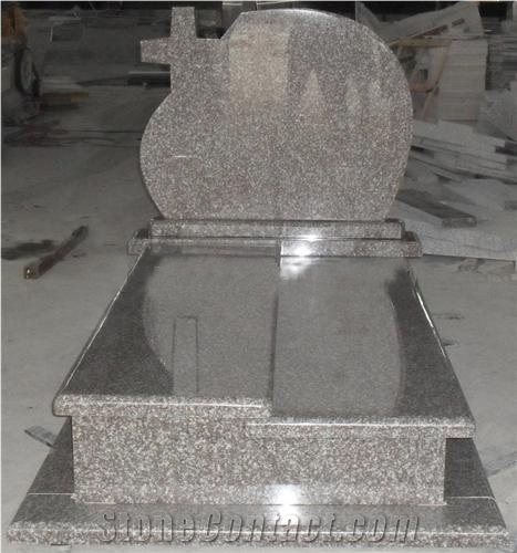 G664 Granite Tombstone Design
