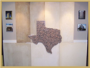 Texas Limestone Slabs & Tiles, Mexico Beige Limestone