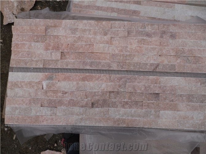 Pink Crystal Cultured Stone