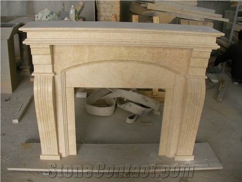 Silvia Marble Fireplace