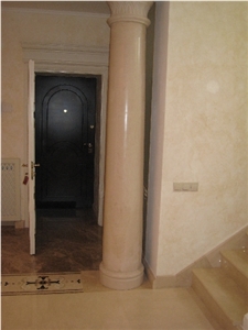 Crema Marfil Columns Floors