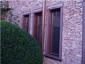 Rosso Carpazi. Framing Of Window