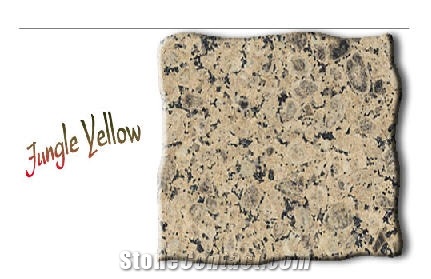Jungle Yellow Granite Slabs & Tiles