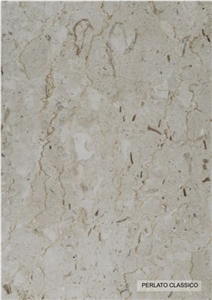 Perlato Classico Limestone Slabs & Tiles, Italy Beige Limestone