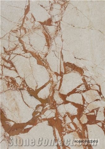 Rosso Pezzato Marble Slabs & Tiles, Italy Pink Marble