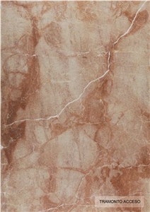 Rosso Tramonto Marble Slabs & Tiles, Italy Red Marble
