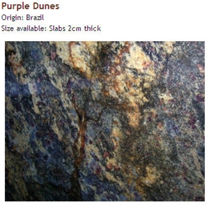 Purple Dunes Granite Slabs & Tiles