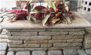 G682,Chinese Yellow Granite,garden Stone