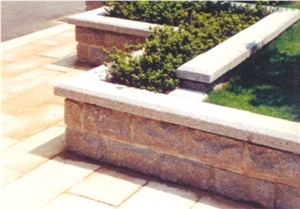 G682,Chinese Yellow Granite,garden Stone