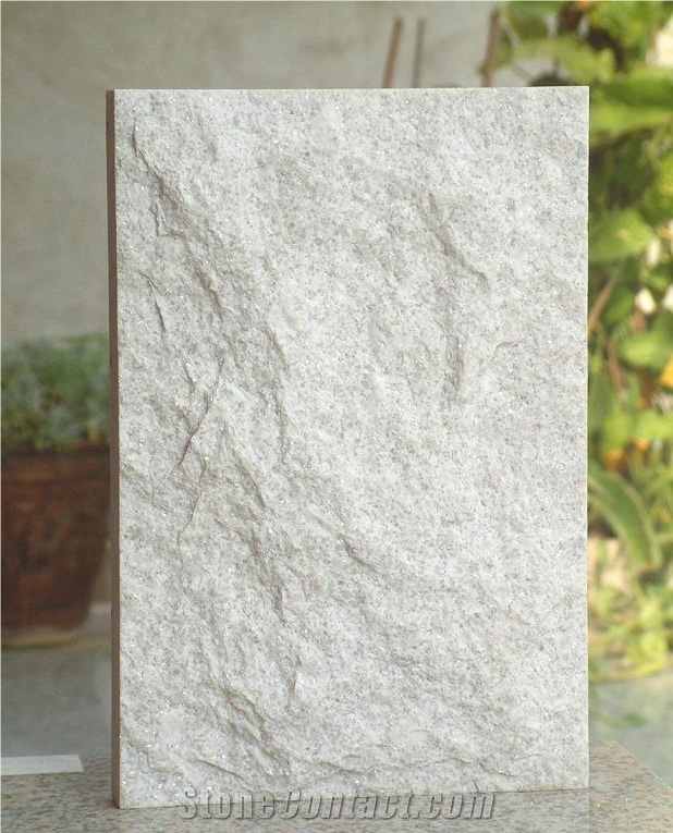 Pearl White Mushroom Stone