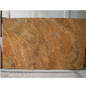 Giallo Travertine Slabs, Turkey Yellow Travertine