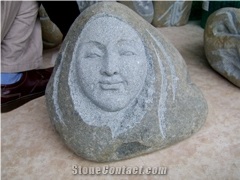 Human Stone Carving (Stone Sculpture)